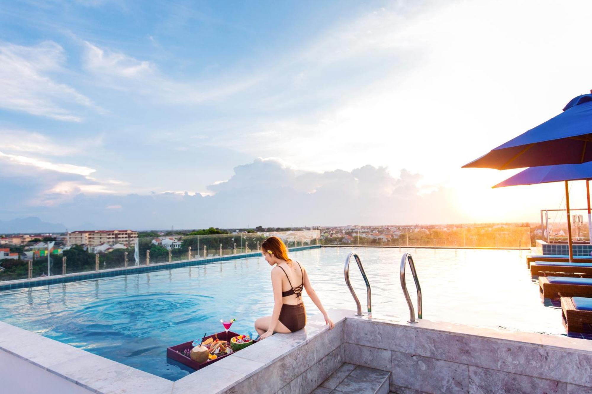 Qualia De Hotel Hoi An - Rooftop Bar City View المظهر الخارجي الصورة