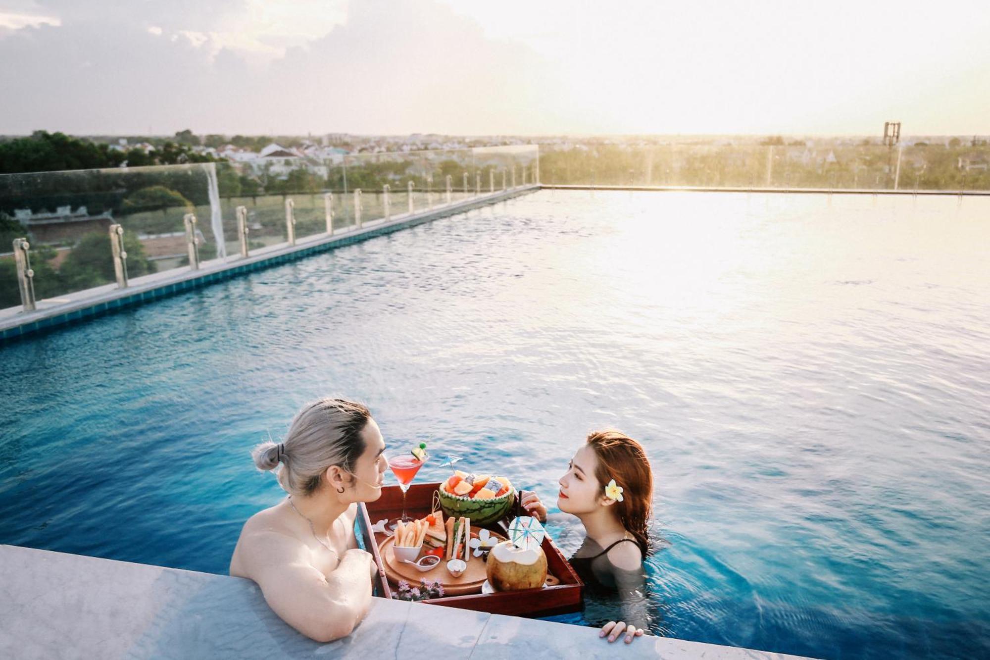 Qualia De Hotel Hoi An - Rooftop Bar City View المظهر الخارجي الصورة