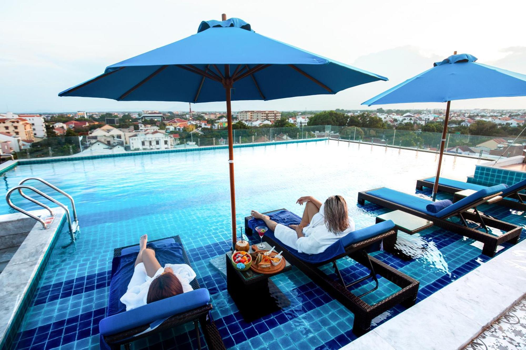 Qualia De Hotel Hoi An - Rooftop Bar City View المظهر الخارجي الصورة