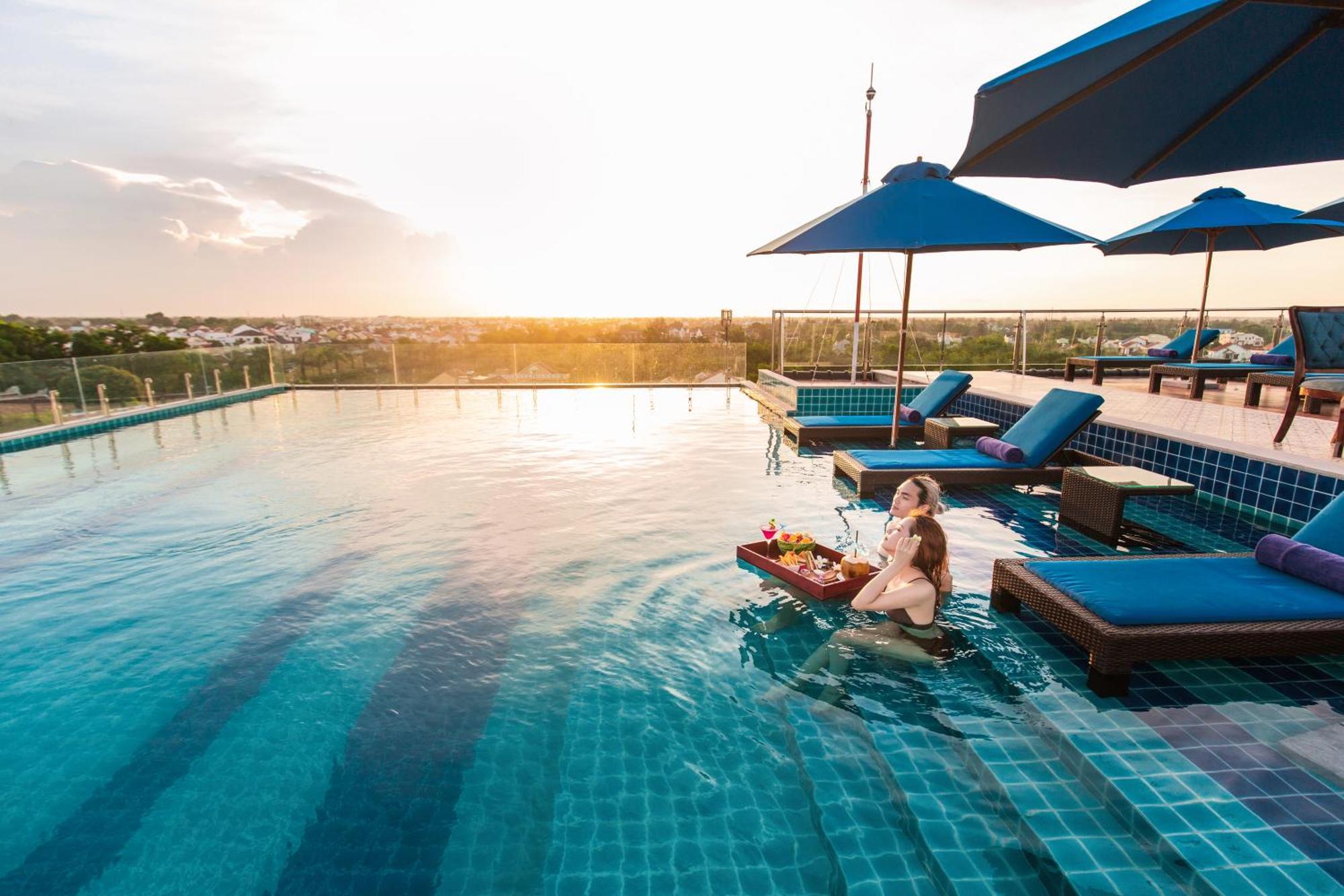Qualia De Hotel Hoi An - Rooftop Bar City View المظهر الخارجي الصورة