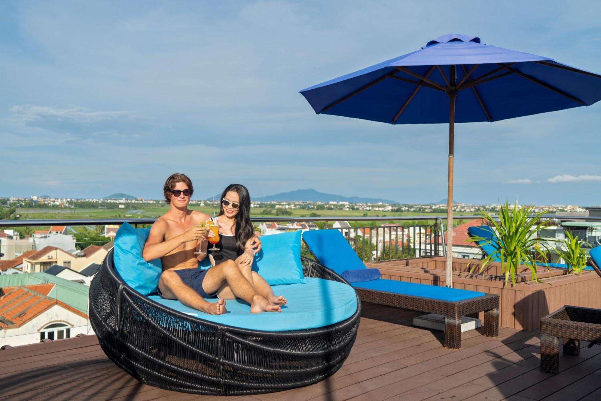 Qualia De Hotel Hoi An - Rooftop Bar City View المظهر الخارجي الصورة
