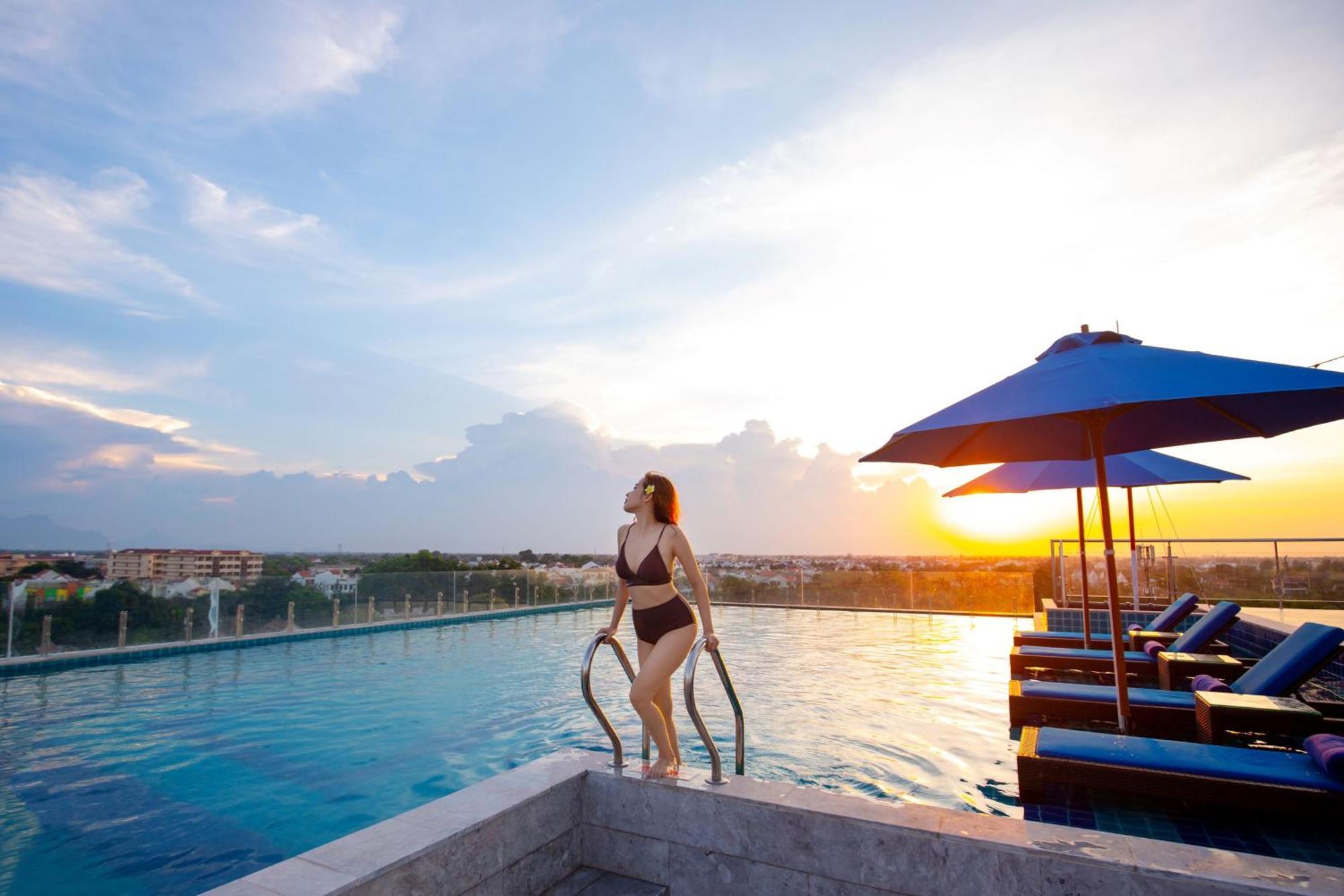 Qualia De Hotel Hoi An - Rooftop Bar City View المظهر الخارجي الصورة