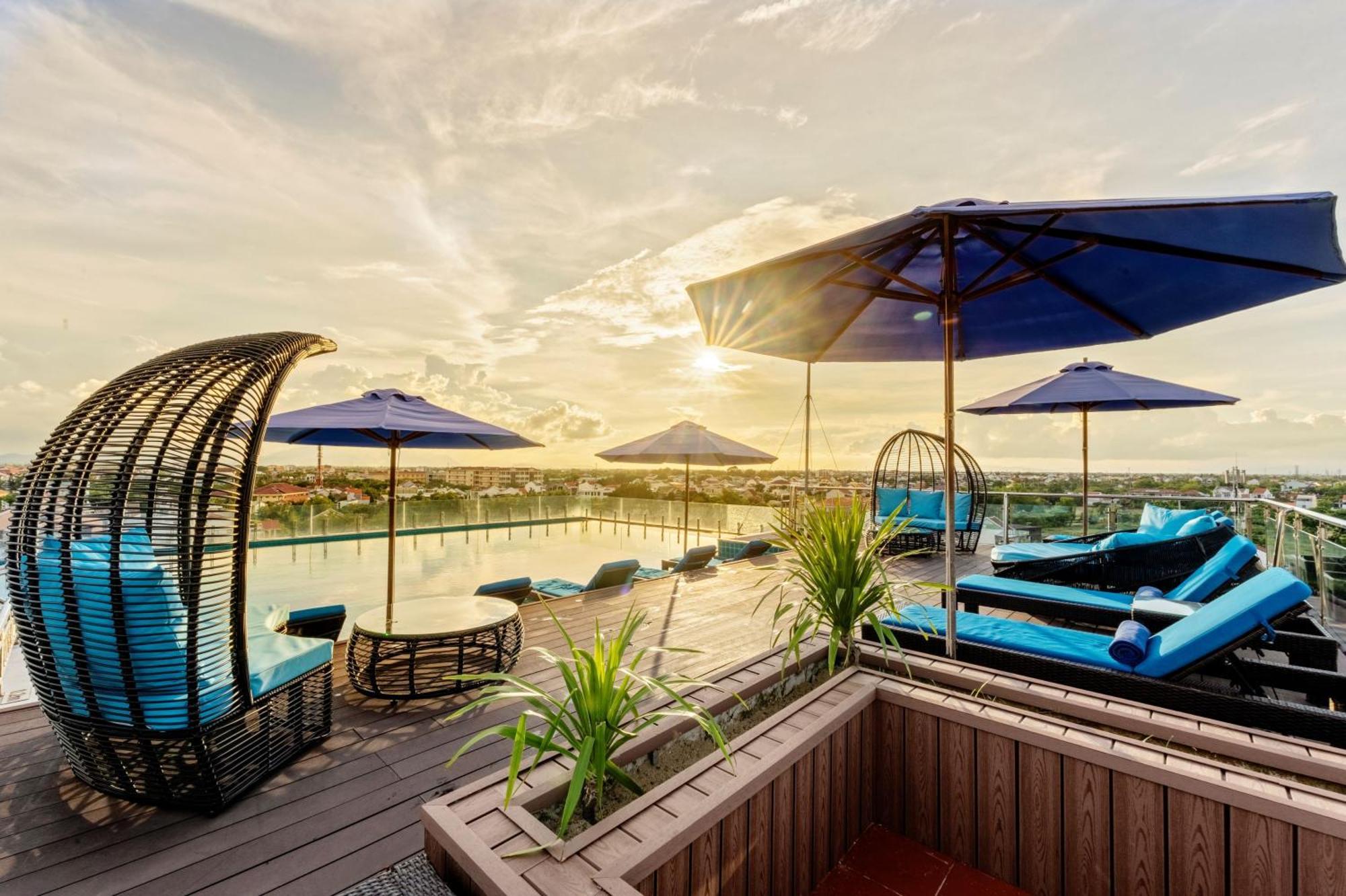 Qualia De Hotel Hoi An - Rooftop Bar City View المظهر الخارجي الصورة
