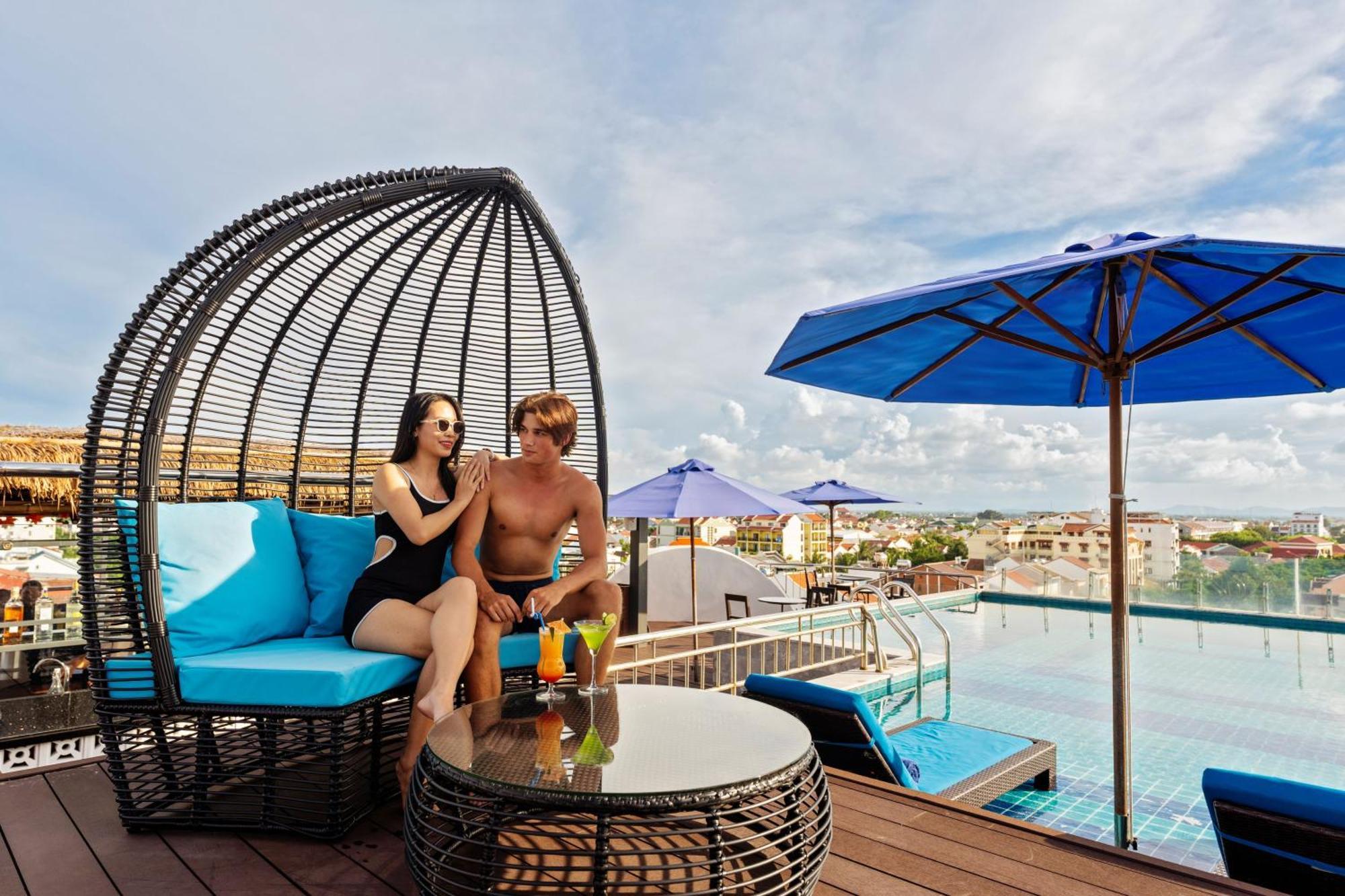 Qualia De Hotel Hoi An - Rooftop Bar City View المظهر الخارجي الصورة