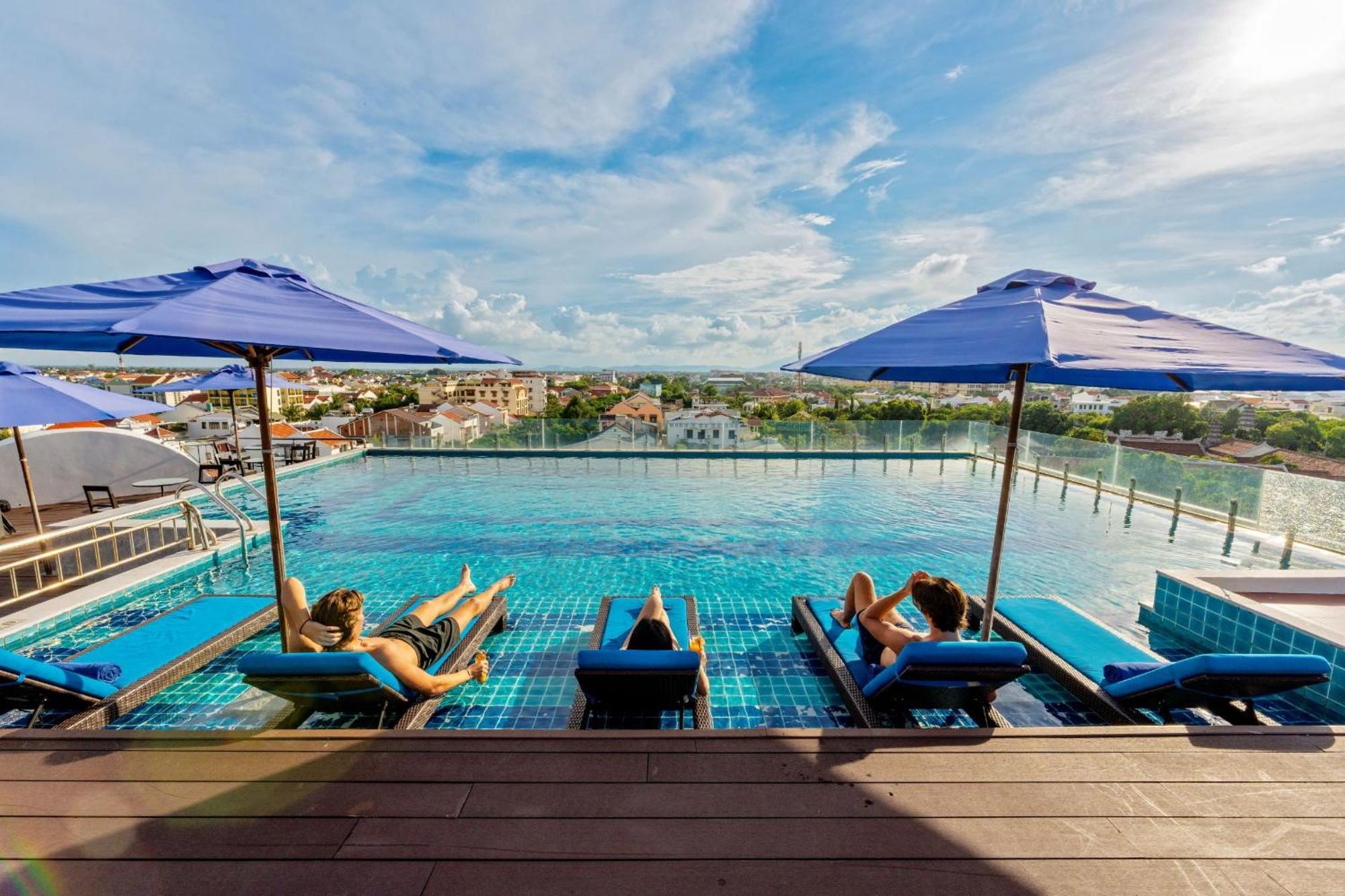 Qualia De Hotel Hoi An - Rooftop Bar City View المظهر الخارجي الصورة